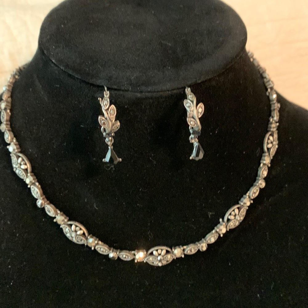 Necklace and Earrings